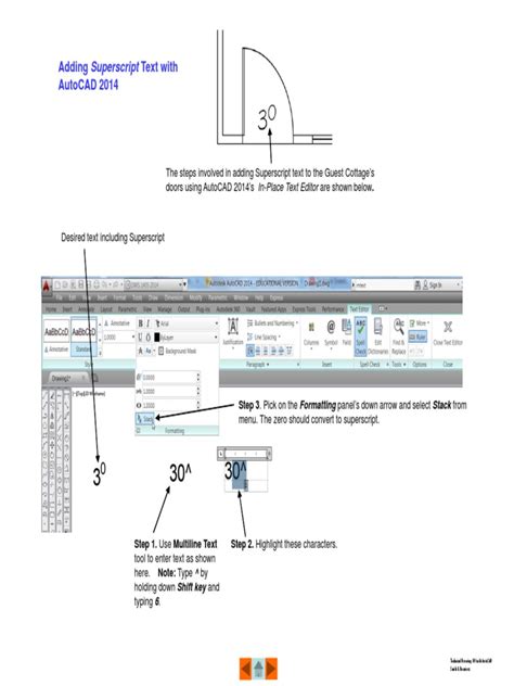 AutoCAD Superscript Text 的图像结果