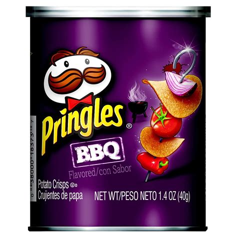Buy Pringles Potato Crisps Chips, Bbq, 1.4oz 12 Count Online at Lowest ...