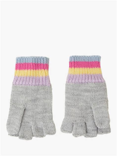 Angels by Accessorize Unicorn Capped Glove, Grey, 9-12 years