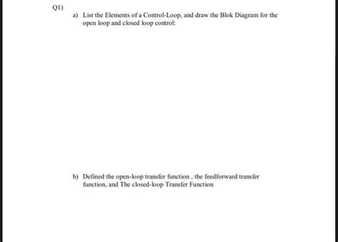 Image result for 5 Elements of Control Loop