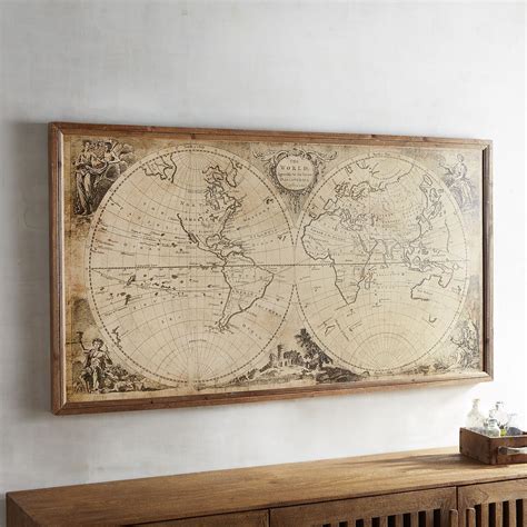 Framed World Map 的图像结果