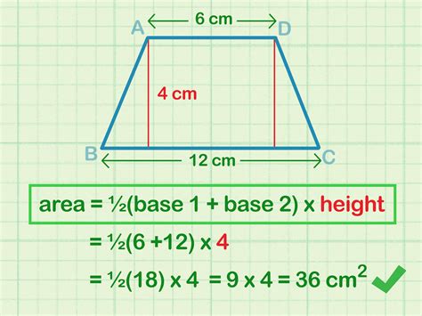 Kuvatulokset haulle area of a trapezoid