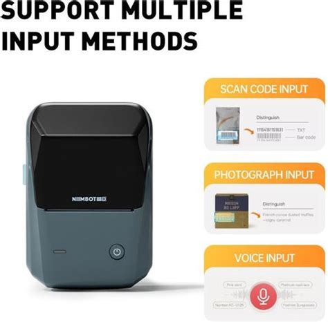 AUSHA B1 2 inch Wireless Bluetooth Label Maker- Portable Mini Sticker ...