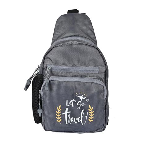 Buy BAGSTRAPP Grey Colour Unisex Cross Body/Sling/Messenager Bag at ...