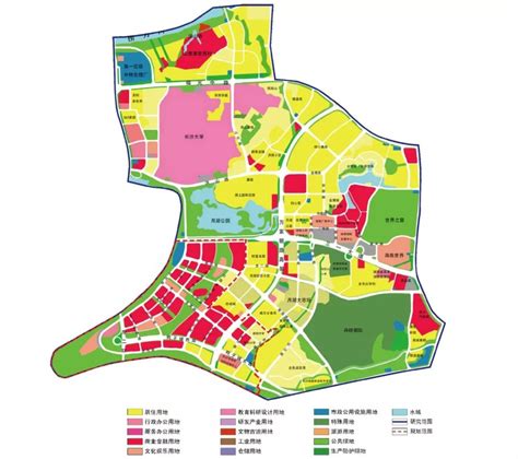 长沙2035年城市规划图高清（长沙2035年城市总体规划图） -中国高新产业规划网