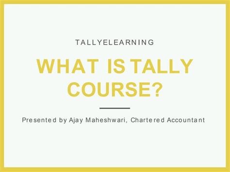 Image result for Tally Definition Language Tutorial