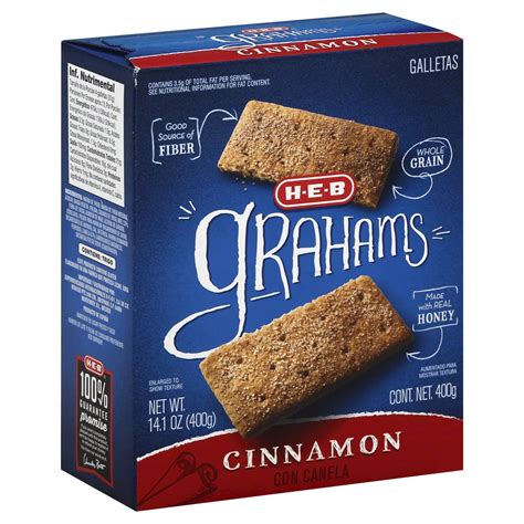 H-E-B Cinnamon Graham Crackers | Fig App
