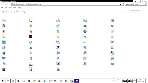 Image result for Control Panel Missing Windows 1.0