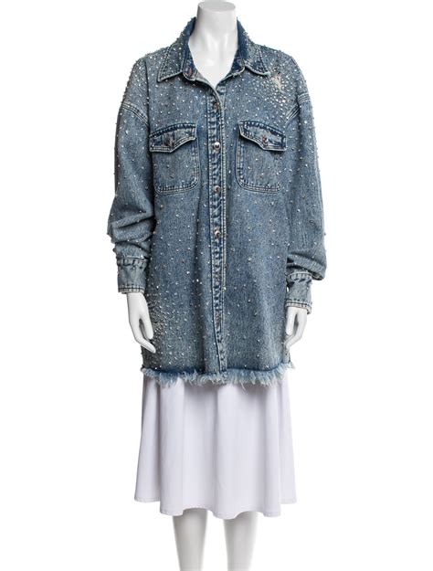 Retrofête Denim Jacket - Blue Jackets, Clothing - WRETO44383 | The RealReal