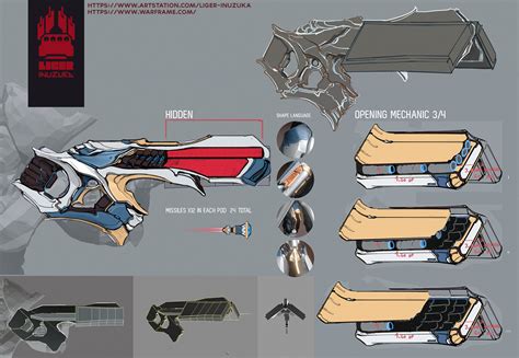 Liger Inuzuka - Warframe: Weapon Work Portfolio I