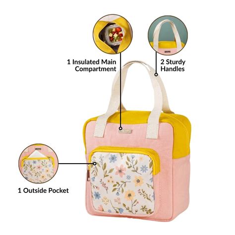 FloraPack Insulated Lunch Bag For Women Online - Premium Lunch Bag ...