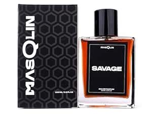 Buy MasQlin Savage Eau De Parfum, 100ml | Long-Lasting Men's Fragrance ...