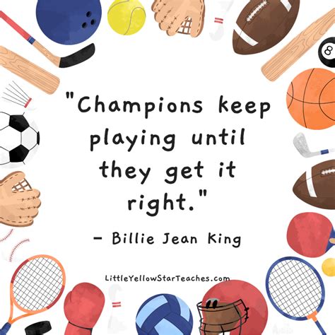 11 Sports Quotes for Kids - LittleYellowStar