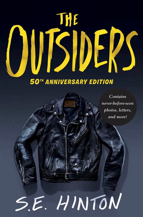 The Outsiders 50th Anniversary Edition by S. E. Hinton - Penguin Books ...