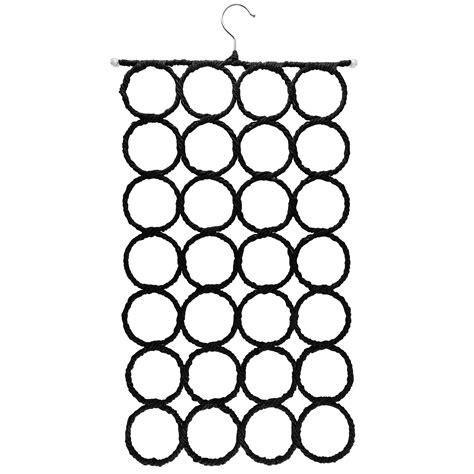 Amazon.com: Super Z Outlet Foldable 28 Ring Hole Slots Space Saving ...