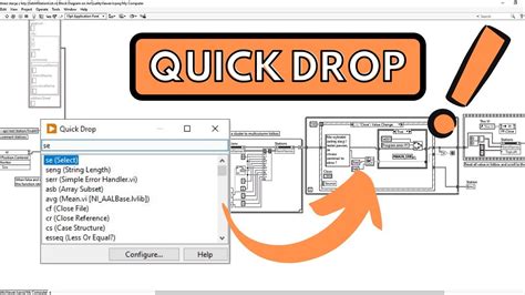 Image result for LabVIEW Quick Drop