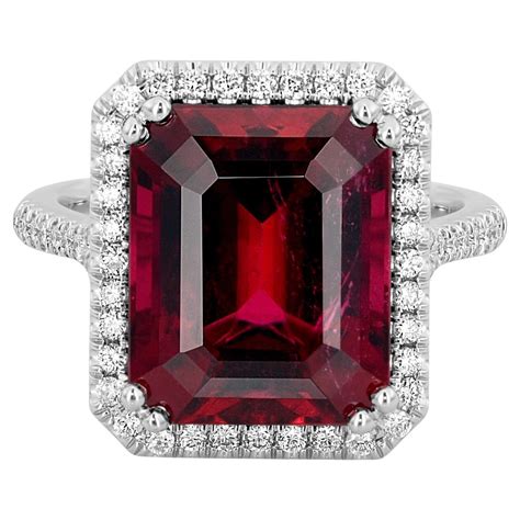 Red Tourmaline Rubellite 25.5 Carats with Pave Diamonds Paradizia Ring For Sale at 1stDibs ...