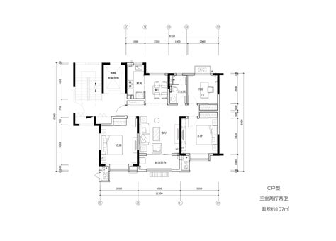 107平米日式风格三室玄关装修效果图，地板创意设计图 - 金地新家官网