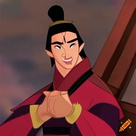 Mulan character on Craiyon