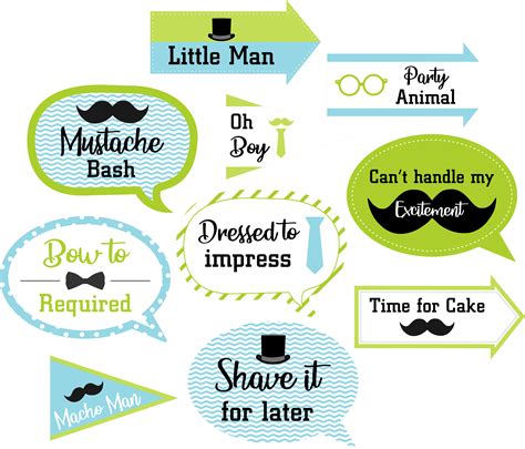 Buy Online Little Man First Birthday Party Decoration | Party Supplies ...