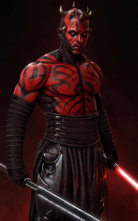 1200x1920 4k Darth Maul Mandalorian Inspire Art 1200x1920 Resolution ...
