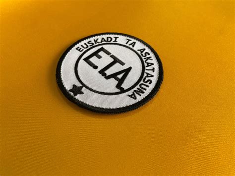 Euskadi Ta Askatasuna ETA Patch - 3SJ Shop – Rare & Custom Military ...
