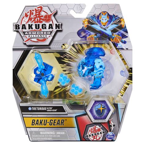 Buy Bakugan Ultra, Aquos Tretorous with Transforming Baku-Gear, Armored ...