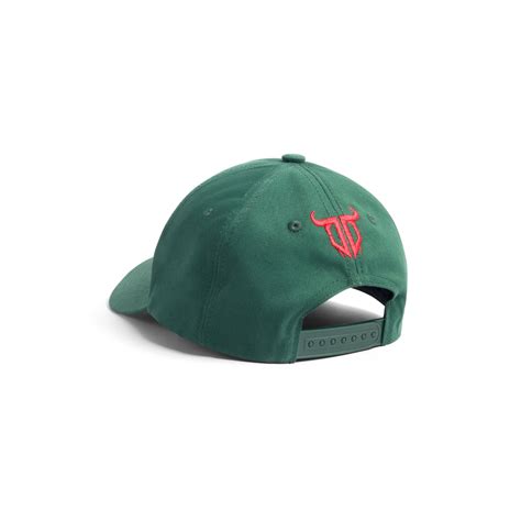 Go Devil Premium 66 Logo Printed Embroidered Green Cap For Men