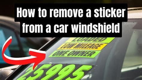 How to Remove License Sticker From Window 的图像结果