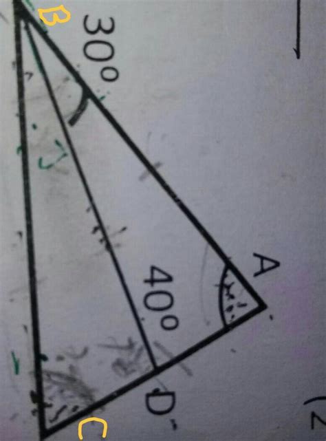 *In the figure AB=AC Prove that BD=BC - Brainly.in