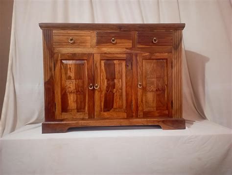 ROASTWOOD Wooden Sideboard Cabinet for Living Room, Kitchen Crockery ...