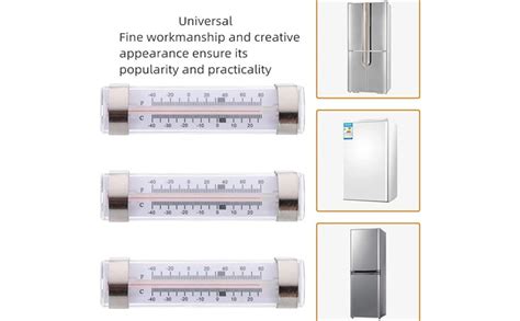 B-Arm Plastic Freezer Thermometer | Accurate Fridge Temperature ...