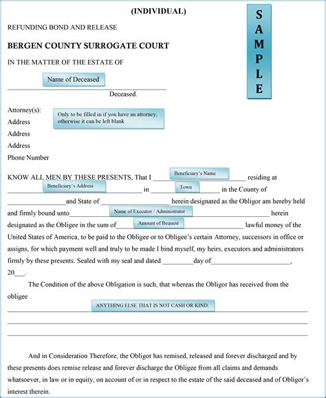Surrogate's Court Suffolk County Probation Form - CountyForms.com