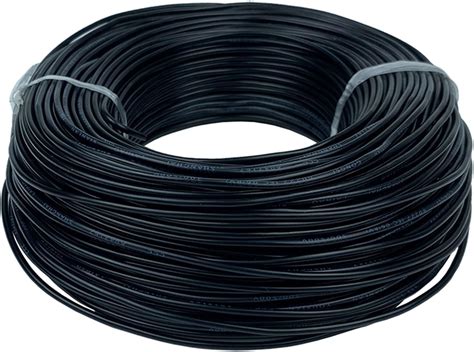 220V PVC Single Core Copper Power Cable - Black, 20m India | Ubuy