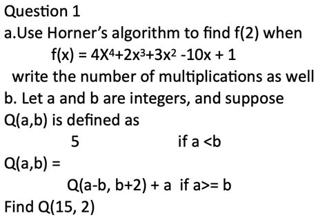 Image result for Complete Horner's Algorithm Python Code