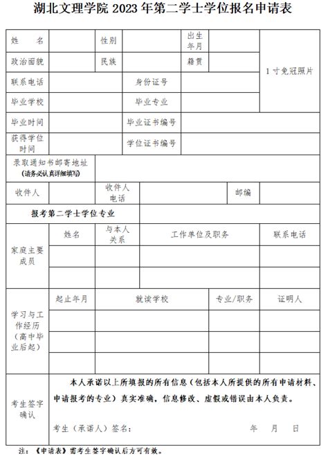 湖北文理学院2023年第二学士学位招生简章-湖北文理学院本科生院