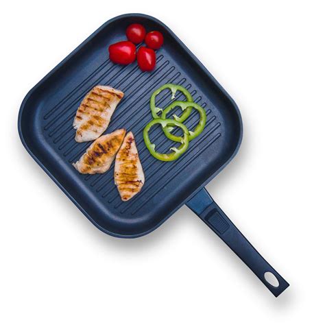 Buy Grill Pan - Non Stick Griddle Pan for Induction Hob and Oven, Cast ...