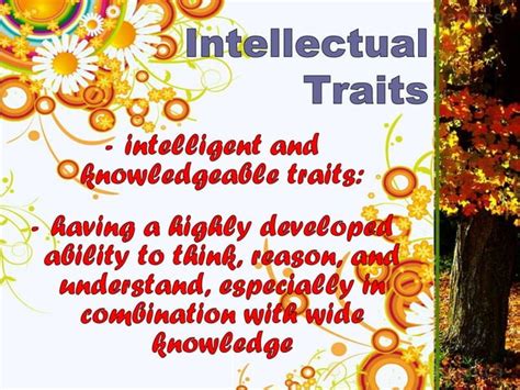 Image result for Essential Intellectual Traits