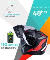 HEADFOX N2 Smart Bluetooth sba7 Calls | Music | GPS | Waterproof ...