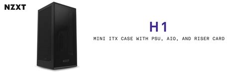 Buy NZXT H1 Cabinet With PSU, AIO, And Riser Card (Black) at Best Price ...