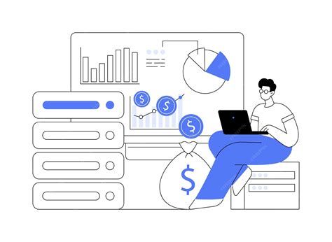 Data monetization abstract concept vector illustration | Premium Vector