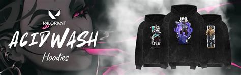 Valorant Acidwash Hoodies India | 300 GSM Limited Drop | Bowchika
