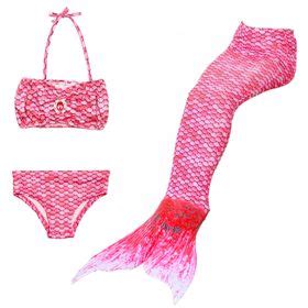 Mermaid Tail Swimming Tails Girls Princess Bikini Costume Swimsuit ...