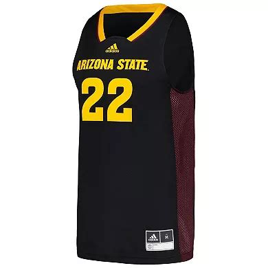 Men's adidas #22 Black Arizona State Sun Devils Swingman Jersey