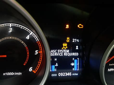 Asc System Service Required