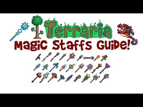 Steam Community :: Video :: Terraria Magic Weapons Guide: ALL Staffs ...