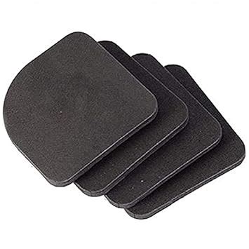 KRIVETY Anti-Vibration Pads, Mechanical Vibration Damping Pads, Black ...