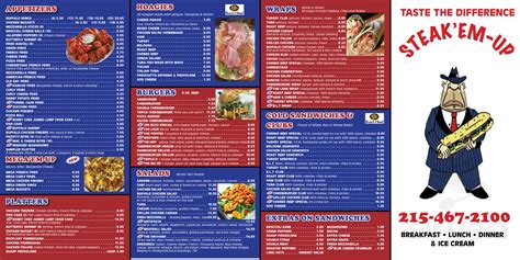 Steak 'Em-Up - South Philly menu in Philadelphia, Pennsylvania, USA