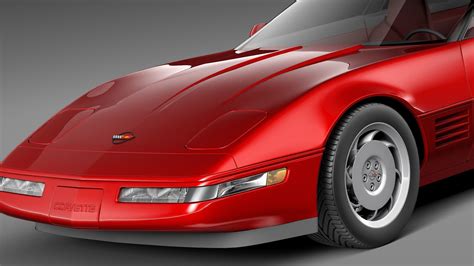 Chevrolet Corvette C4 ZR1 3D model | CGTrader