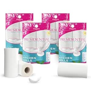 Presidential Premium soft 2ply Kitchen rolls | 80 Pulls Each - 160 ...